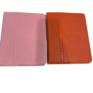 IPad CASE BUNDLE leather like material…NWOT